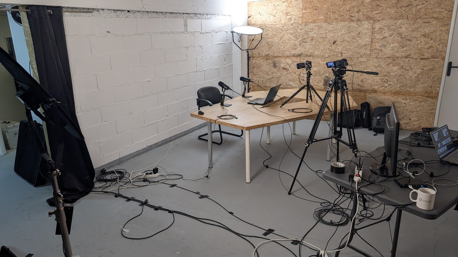 Une configuration complète reconstruite pendant les exercices
