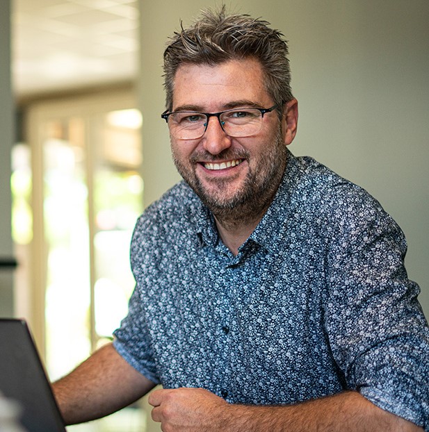 Franck Zordan, formateur et dirigeant de l’Agence Ouverture